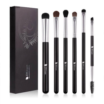 Makeup brush blending eyebrow eyeshadow brushes soft 6pcs beauty cosmetics kits