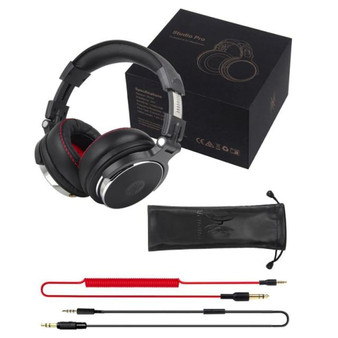 Original DJ Headphones With Microphone Over Ear Wired
