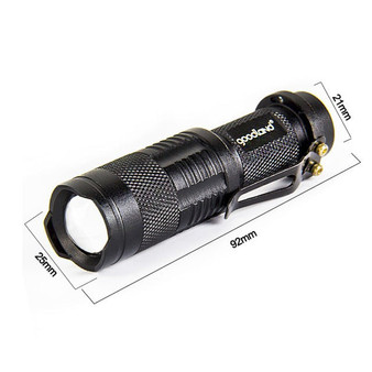 mini flashlight hiking tactical LED torch portable penlight flashlight hunting camping