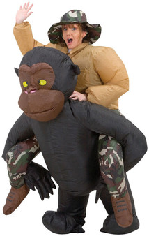 Halloween gorilla costume animal cosplay inflatable adult party club bars