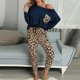 Kayla leopard Loungewear