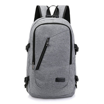 Anti Theft Backpack with External USB Charging Port