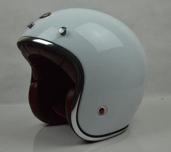 vintage motorcycle helmets retro scooter helmet jet 3/4 open face racing road