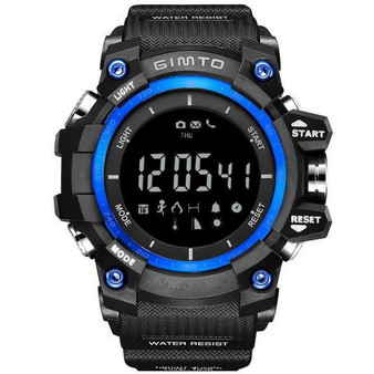 Sports watch men smart military wristwatch digital LED electronic waterproof