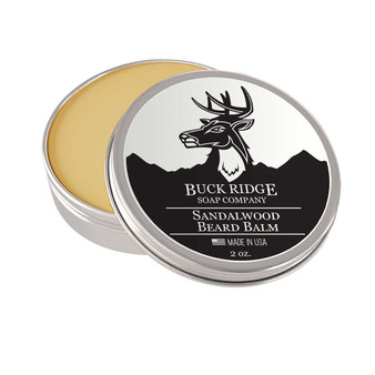 Beard Growth Balm™: Men's Sandalwood Beard Grooming Balm