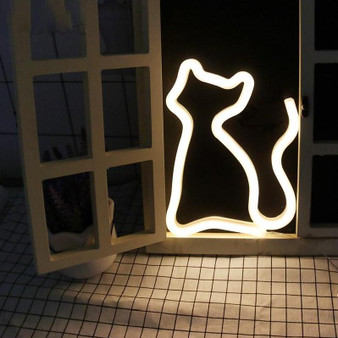 Cat Shaped Decorative Night Light