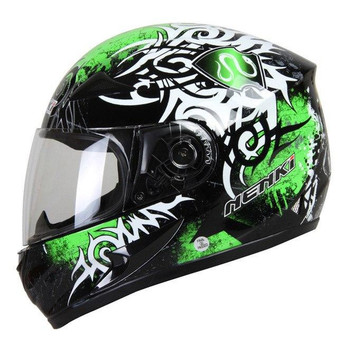 Motorcycle helmet skull style full face opal helmets men motorbike racing