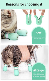 Adjustable Pet Cat Paw Protector