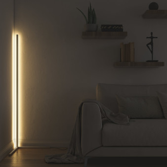 Minimal LED Corner Floor Lamp (Warm White)