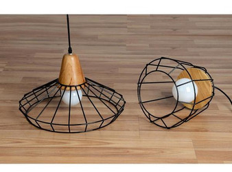 Nordic Iron Hanging Cage Lamp