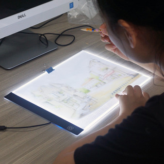 LED lighted drawing board sketch blank canvas for paint acrylic watercolor