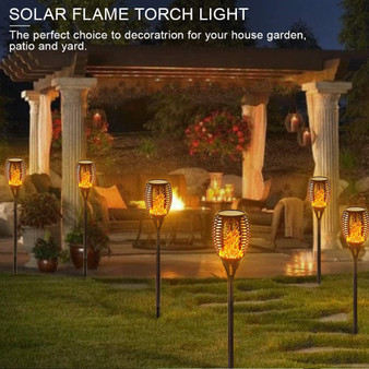 Flickering Flame Outdoor LED Solar Light