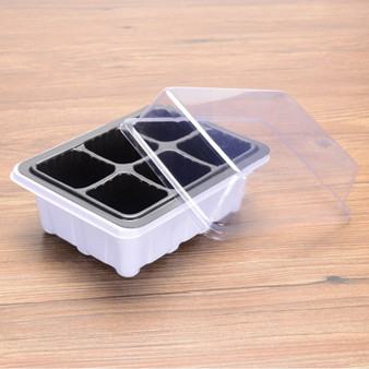 Seedling Trays for Planting with Lids and Separated Pot Cells