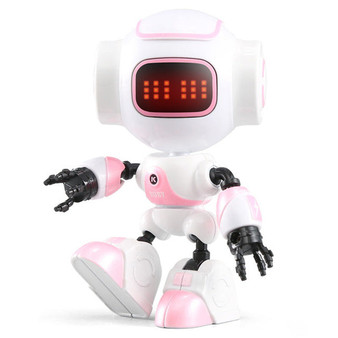 Mini Smart Robot Toy RC Touch Control DIY Gesture Voiced Alloy Robot For Children Kids Birthday Gifts