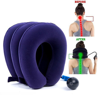 Neck Cervical Traction Inflatable Neck Stretcher Protector Massager Shoulder Neck Pain Headache Health Care Massage Device TSLM2
