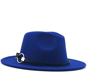 Hawkins Felt Wide Brim Fedora Hat