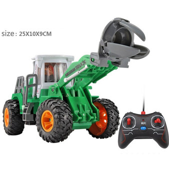 RC Car 2.4Ghz 1:24 Remote Control Car Bulldozer toy Car plastic Bulldozer For kids gift