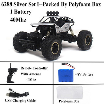 Rock Crawler 1:18 Electric RC Car Remote Control Toys Cars On The Radio Control Toys For Children Boys Outdoor Fun Toys 5512