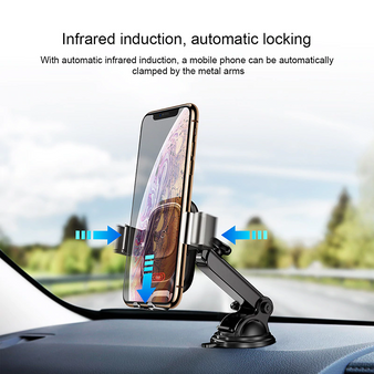 Baseus- Car Holder  Wireless Charger For iPhone