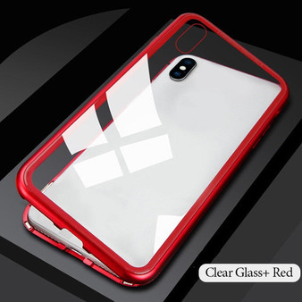 GETIHU Tempered Glass+ Magnet Case Cover For iPhone
