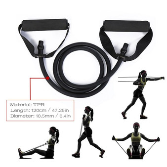 Resistance Bands with Handles Yoga Pull Rope Elastic