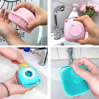 SILICONE BATH MASSAGE SOFT BRUSH