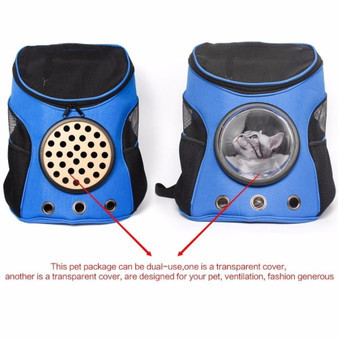 Space Capsule Pet Carrier Breathable Backpack Bag