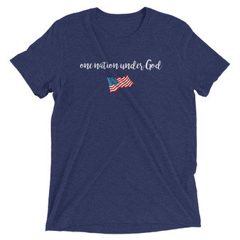 One Nation Under God Short Sleeve T-Shirt