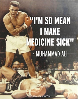 Muhammad Ali poster - I'm so mean