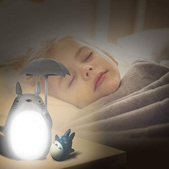 Totoro Night Lamp Umbrella LED Night Light Character Lamp USB Charge