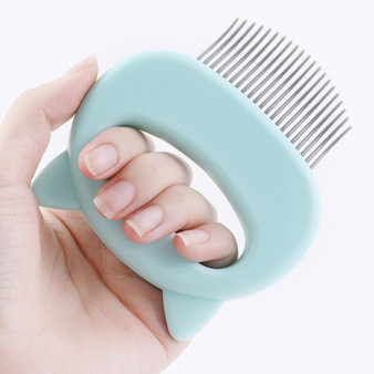 Pet Massaging Shell Comb