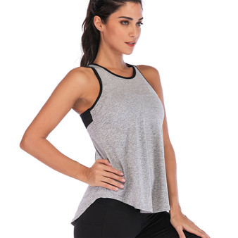 Women Fitness Sports Shirt Sleeveless Yoga Top Running GymShirt Vest Athletic Undershirt Yoga Gym Wear Tank Top Quick Dry