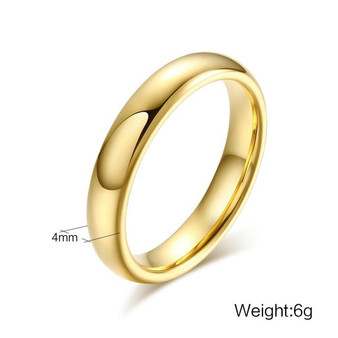 Vintage Tungsten Carbide Wedding Rings For Couple(Solid Gold-Color)