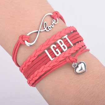 Infinity LGBT Love Bracelet