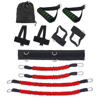 Workout Exercises Pull Rope Fitness Resistance Bands Set Sports Thai Boxing Fitness Resistance Bands Stretching Strap Set