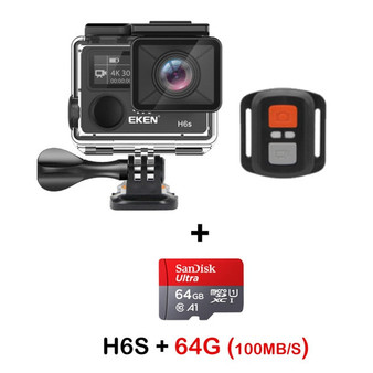 Action Camera Deportiva EKEN H6S Ultra HD 4K WiFi EIS Electronic Image Stabilization Go Waterproof 1080P Pro Sport DV Camera