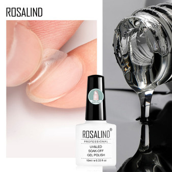 ROSALIND Peel Off Base Coat Gel Nail Polish Soak Off UV For Gel Lacquer Design Of Nail Manicure Semi Permanent Extension Art