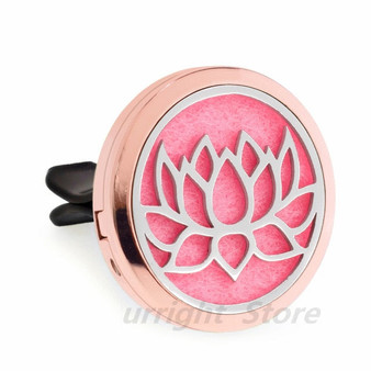 Tree of Life or Lotus Flower Diffuser Car Vent Clip