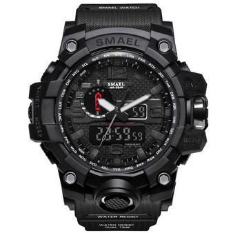Grunt Style Military Watch - 50m Waterproof Wristwatch LED Quartz Clock Sport Watch