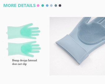 Magic silicone cleaning gloves  - Smart and heat resistant