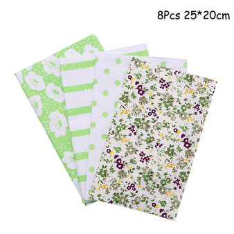 25x25cm and 25x20cm Printed Cotton Fabric Cloth Sewing Quilting Fabrics for Patchwork Needlework DIY Handmade Accessories