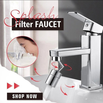 720 Degree Non-Splashing Rotating Faucet