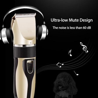 Dog Clipper Electric USB Rechargeable Pet Grooming Kit by SafeDogz