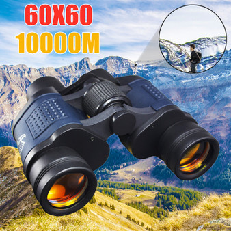 Telescope 60X60 Binoculars Hd 10000M High Power For Outdoor Hunting and Night Vision binocular Fixed Zoom