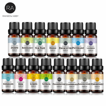 Rainbow Abby Organic Essential Oils Kit Therapeutic Quality