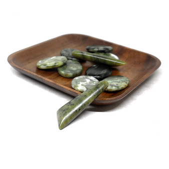 Natural Jade Glaze Hot Stone Massage Set