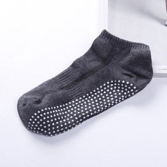 Men's Cotton Breathable Non Slip Yoga Socks