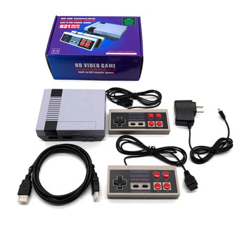 Retro Video Game Console Biult In 620 Classic Games