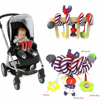 Baby Stroller Rattle Spiral Toys
