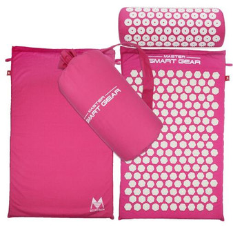 Acupressure Massage Yoga Mat & Pillow Set with Free Bag